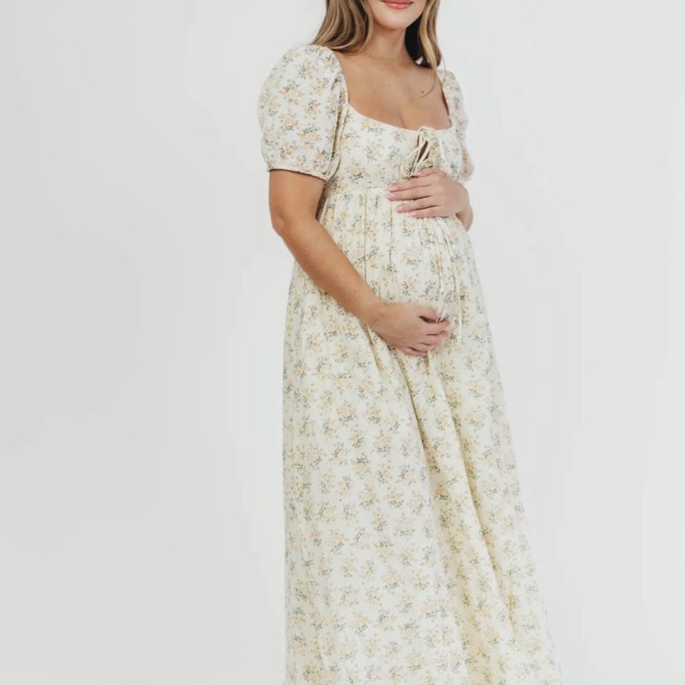 NWT Worth Collective Haven Cotton Maxi Dress